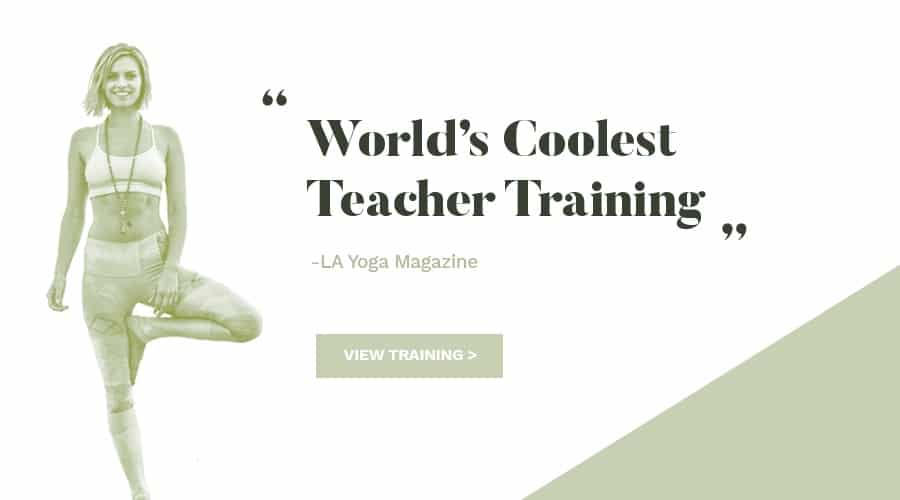 E+W Voted World's Coolest Teacher Training by LA Yoga Magazine