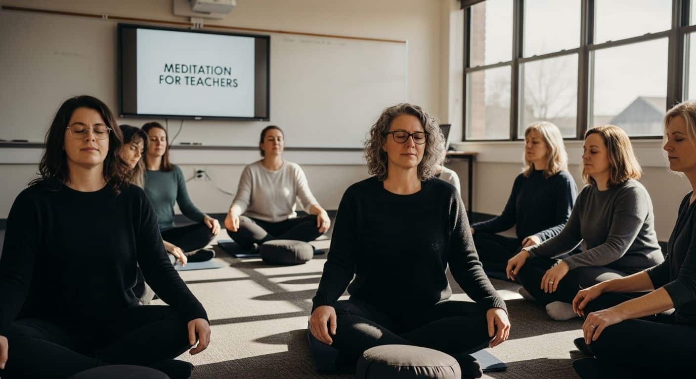 meditation teachers classroom
