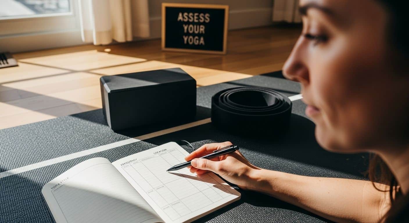 document yoga practice routine